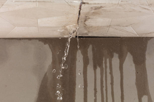 Professional Water Extraction technician working in Colchester, CT